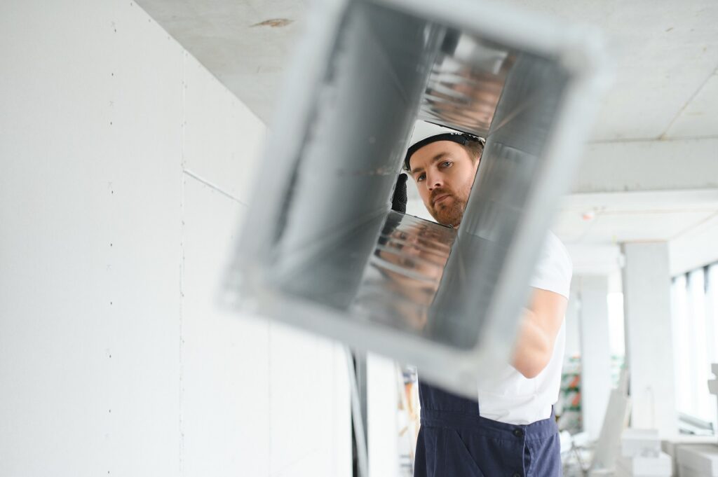 HVAC ductwork installation